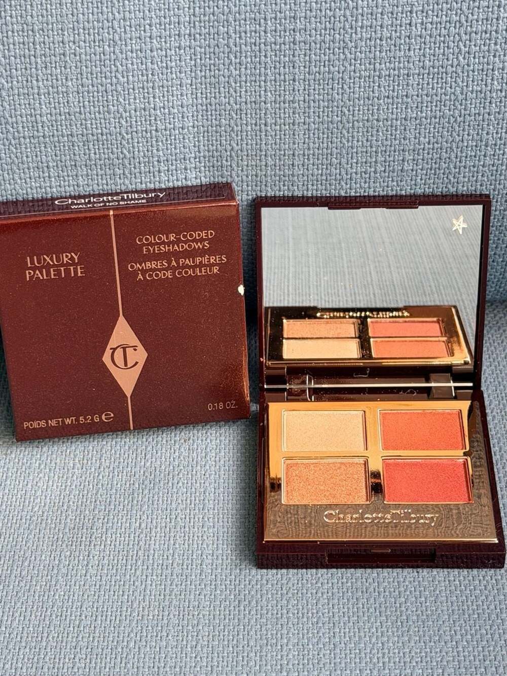 Charlotte Tilbury Luxury Palette Walk Of No Shame Eyeshadow Palette NIB